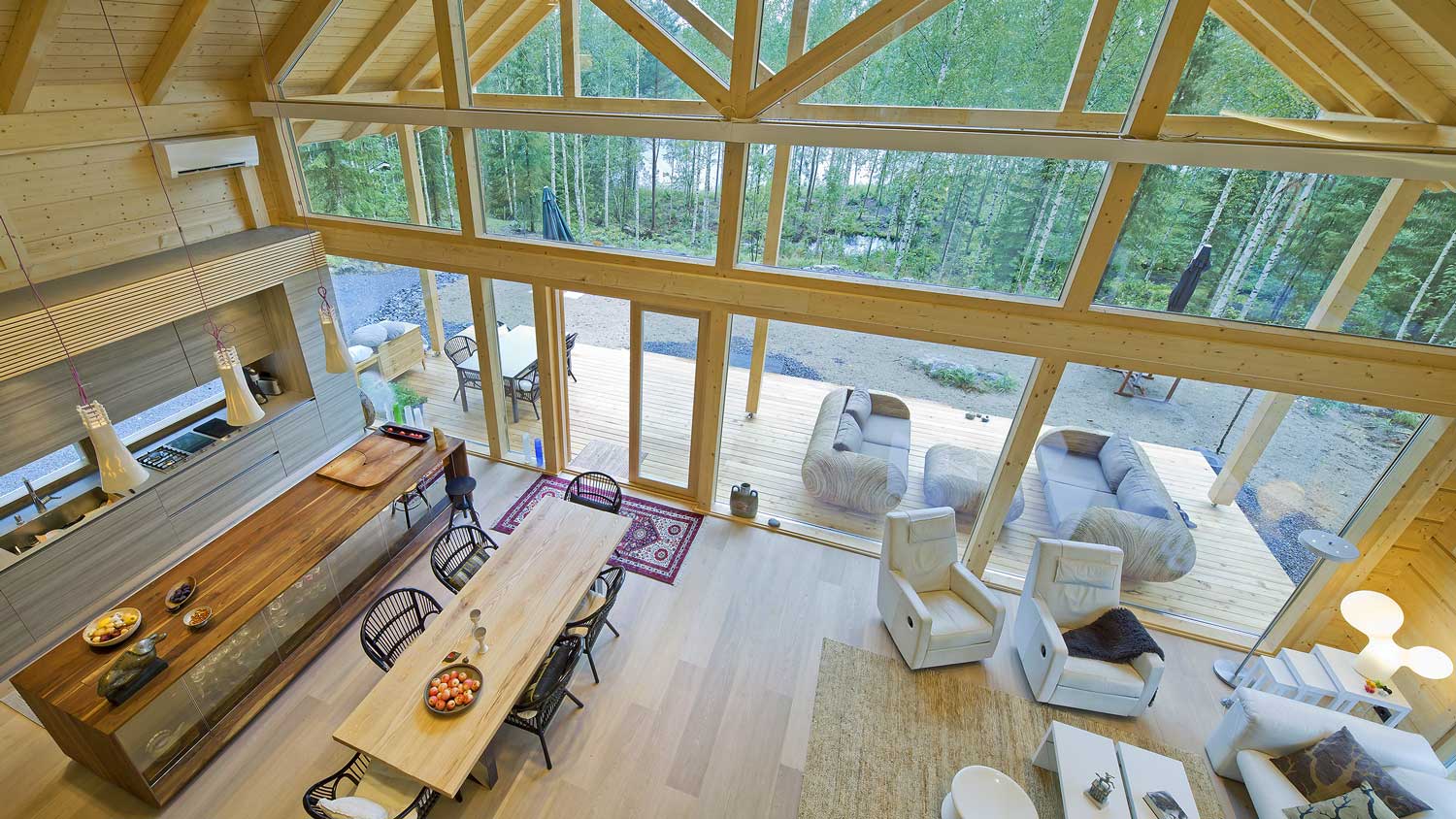 Vakantiewoning met vide – k110 schuurwoning bouwen